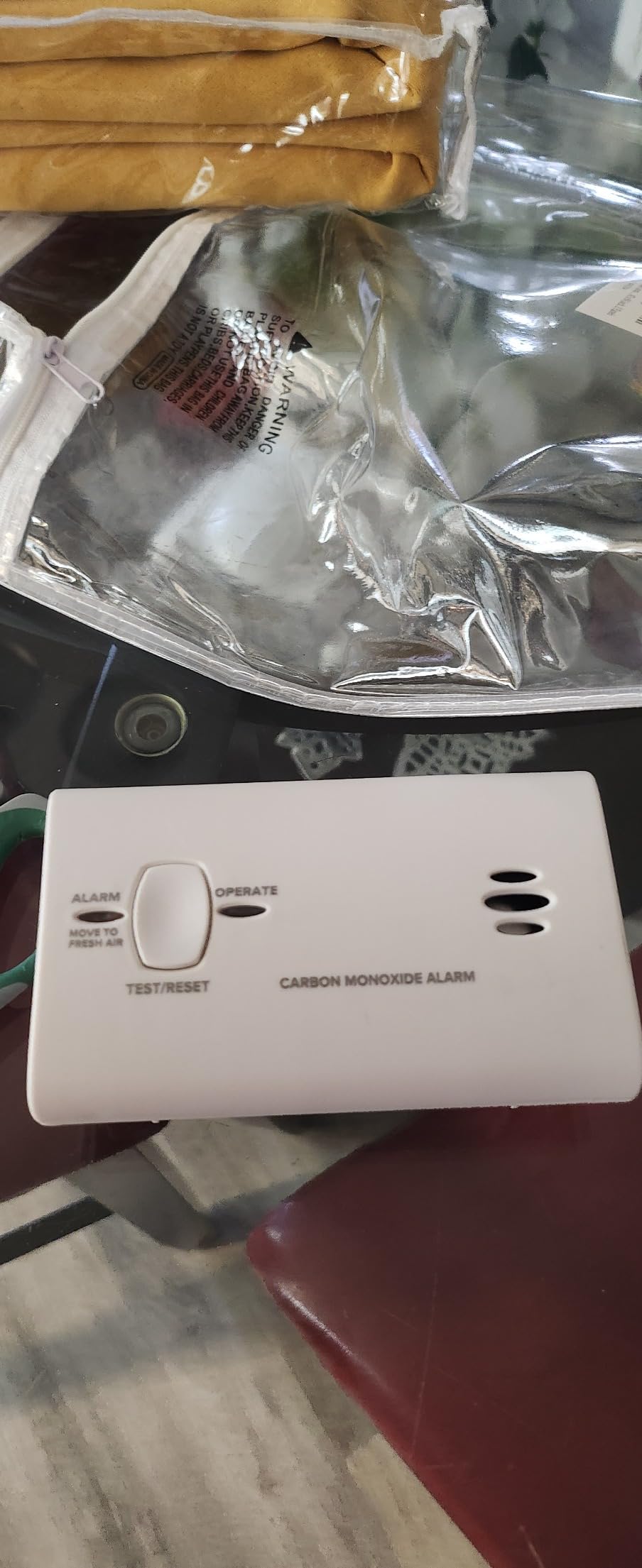 Kidde Carbon Monoxide Detector, Battery Powered CO Alarm with LEDs, Test-Reset Button, Low Battery Indicator, Portable customer photo 2