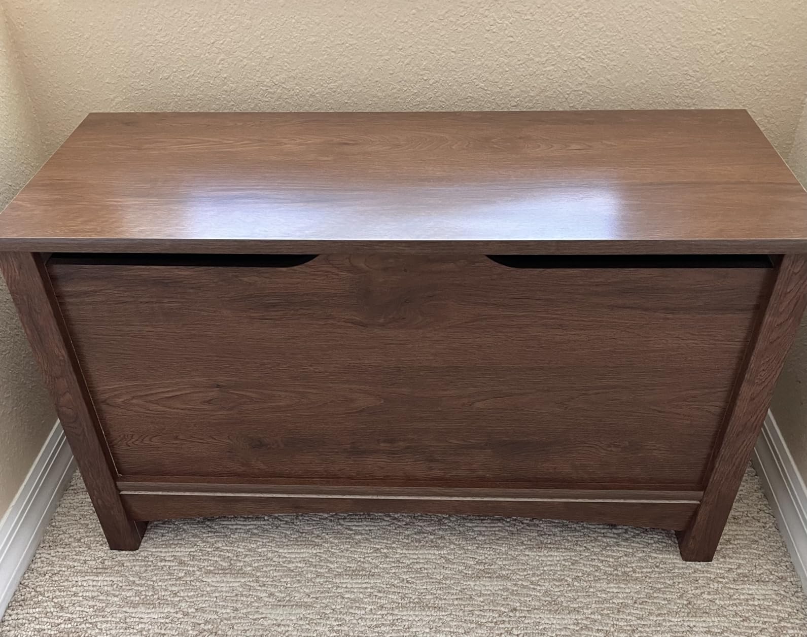 Sauder 412221 Shoal Creek Storage Chest, Oiled Oak® Finish customer photo 2