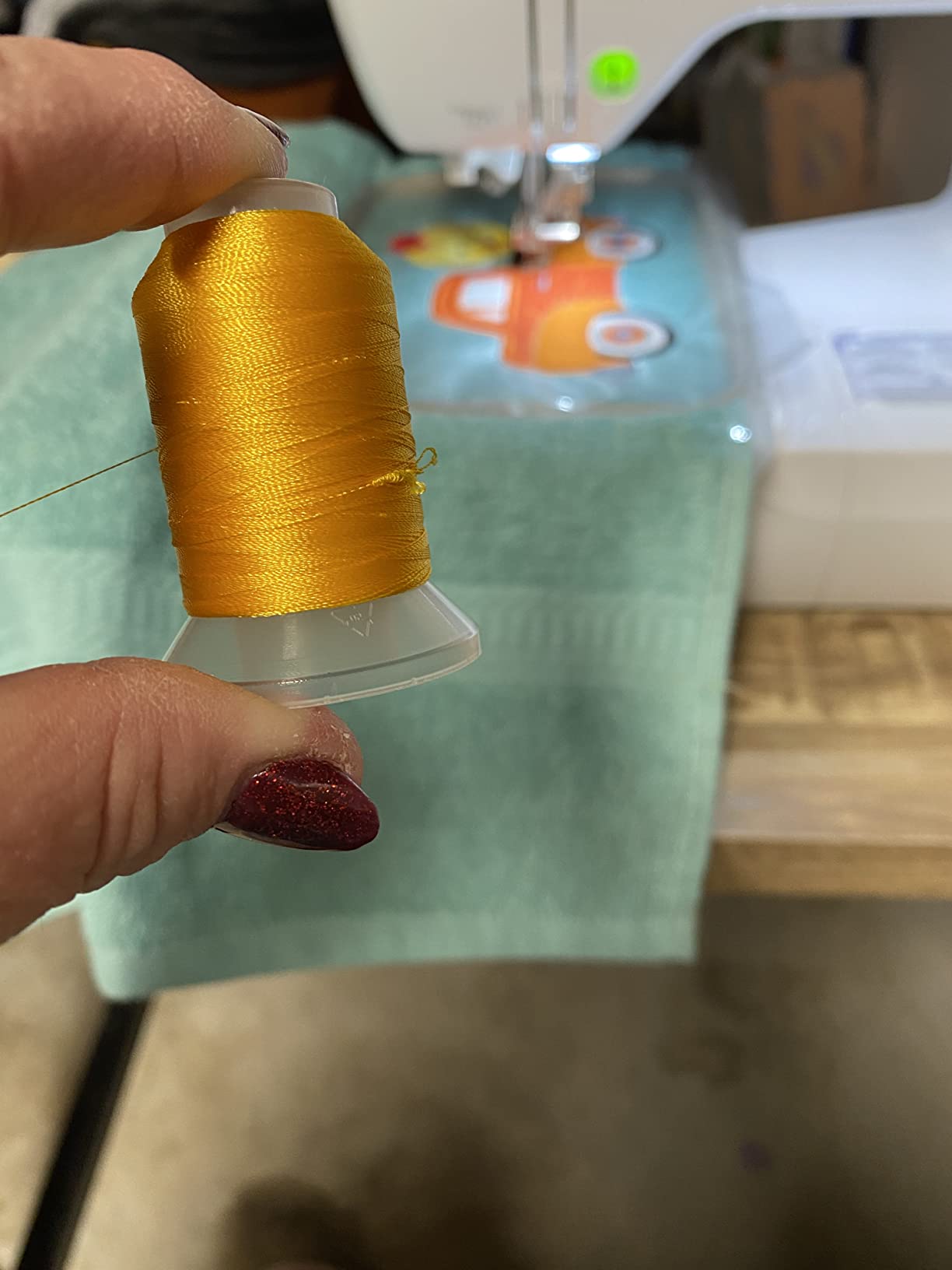 63 Brother Colors Embroidery Machine Thread customer photo 2