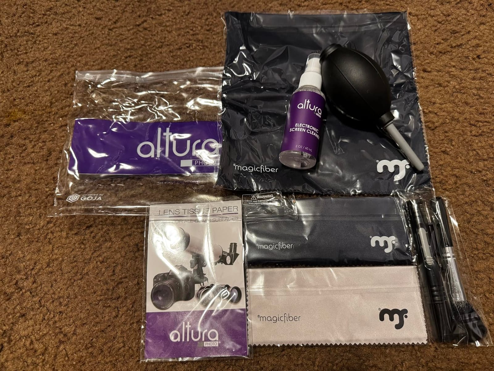 Altura Photo Camera Lens Cleaning Kit, Lens Cleaner for DSLR & Mirrorless customer photo 2
