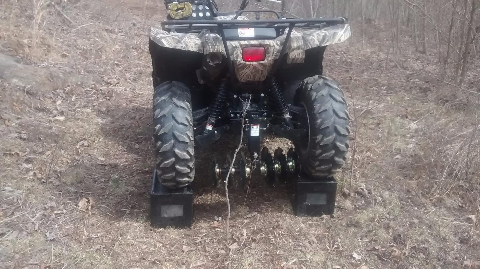 The Groundhog MAX GHMAXNOKIT ATV Disc Plow customer photo 2