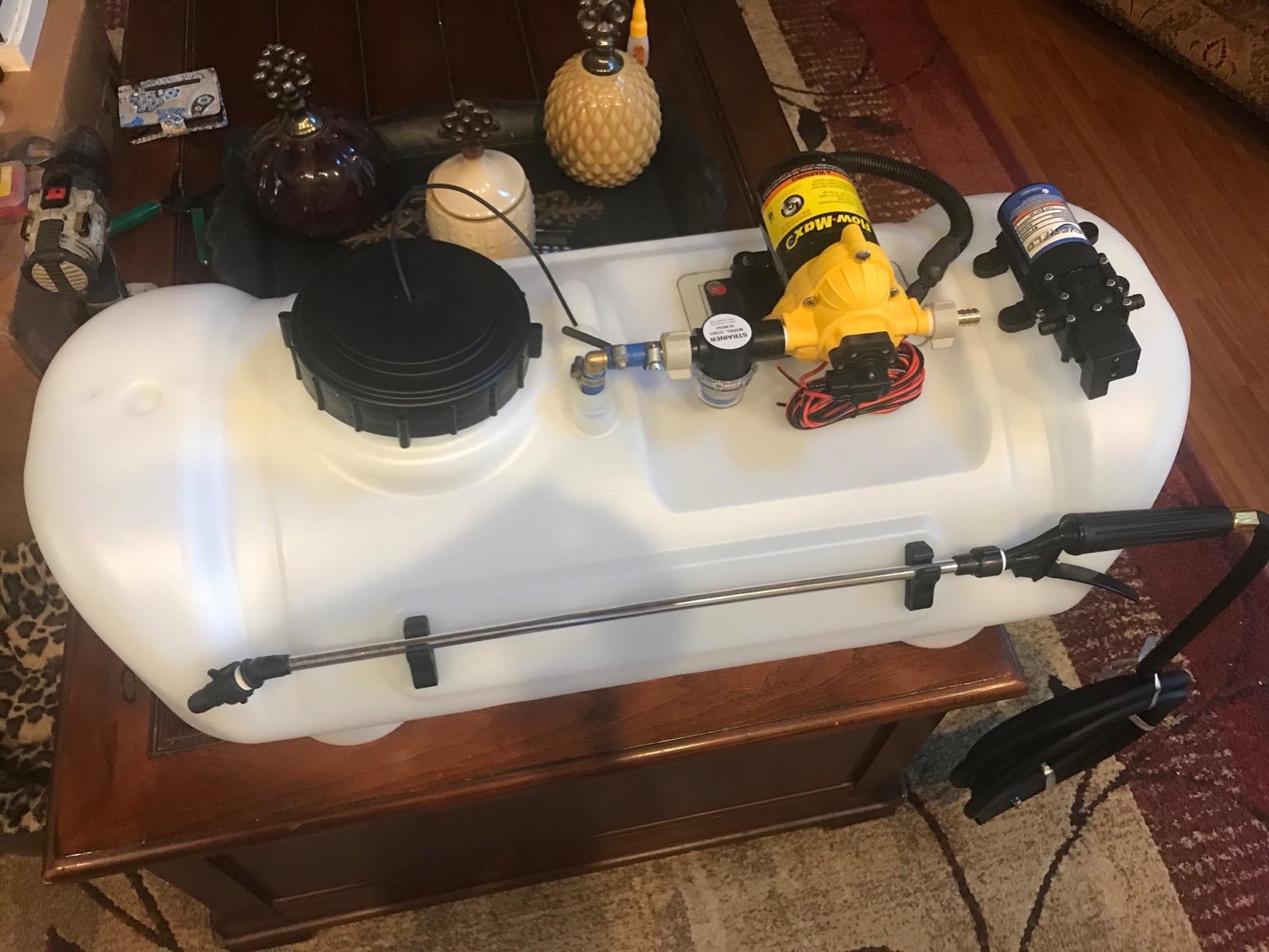 Master Mfg 15-Gallon UTV & ATV Spot Sprayer - 1.0GPM, 40PSI Max for Fertilizer, Weed & Pest customer photo 2