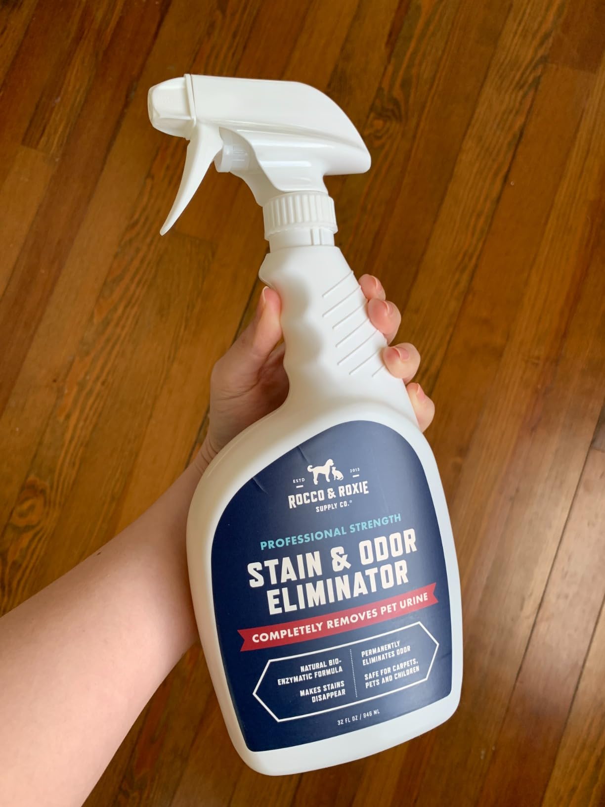 Rocco & Roxie Enzyme Stain & Odor Eliminator, 32 Fl Oz customer photo 2