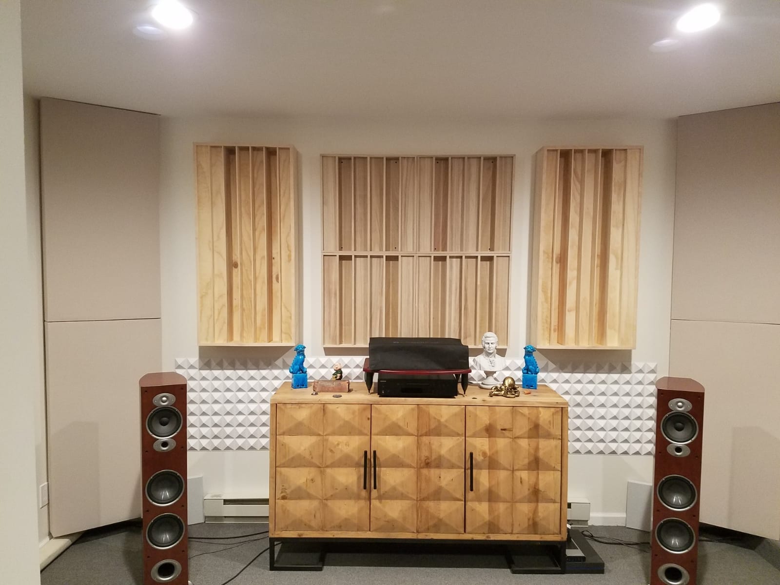 ATS Acoustics QRD Wood 7 Well Quadratic Residue Diffuser 23