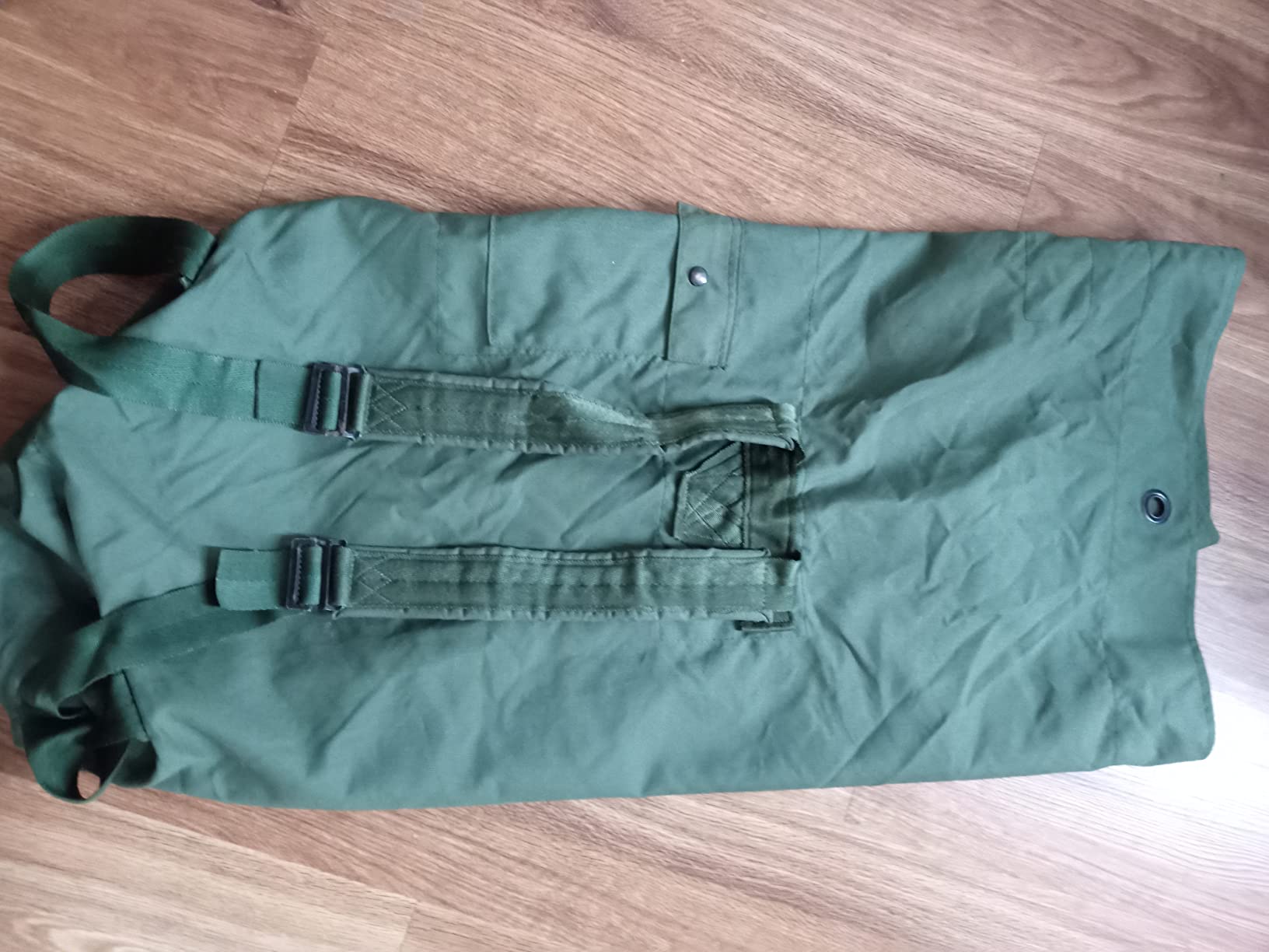 Military Outdoor Clothing Previously Issued Government Olive Drab Cordura 2 Strap Duffle Bag customer photo 1