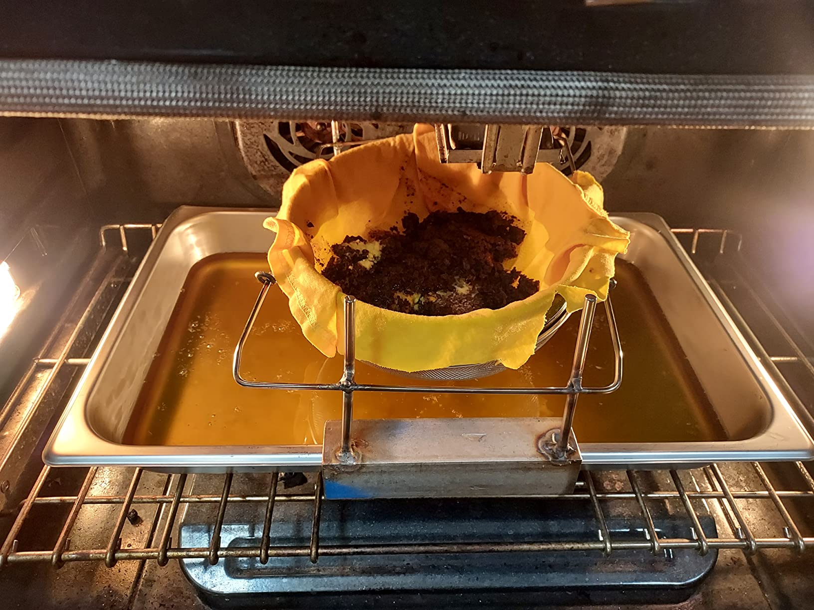 VIVO Double Sieve Stainless Steel Honey Strainer, BEE-V101H customer photo 2