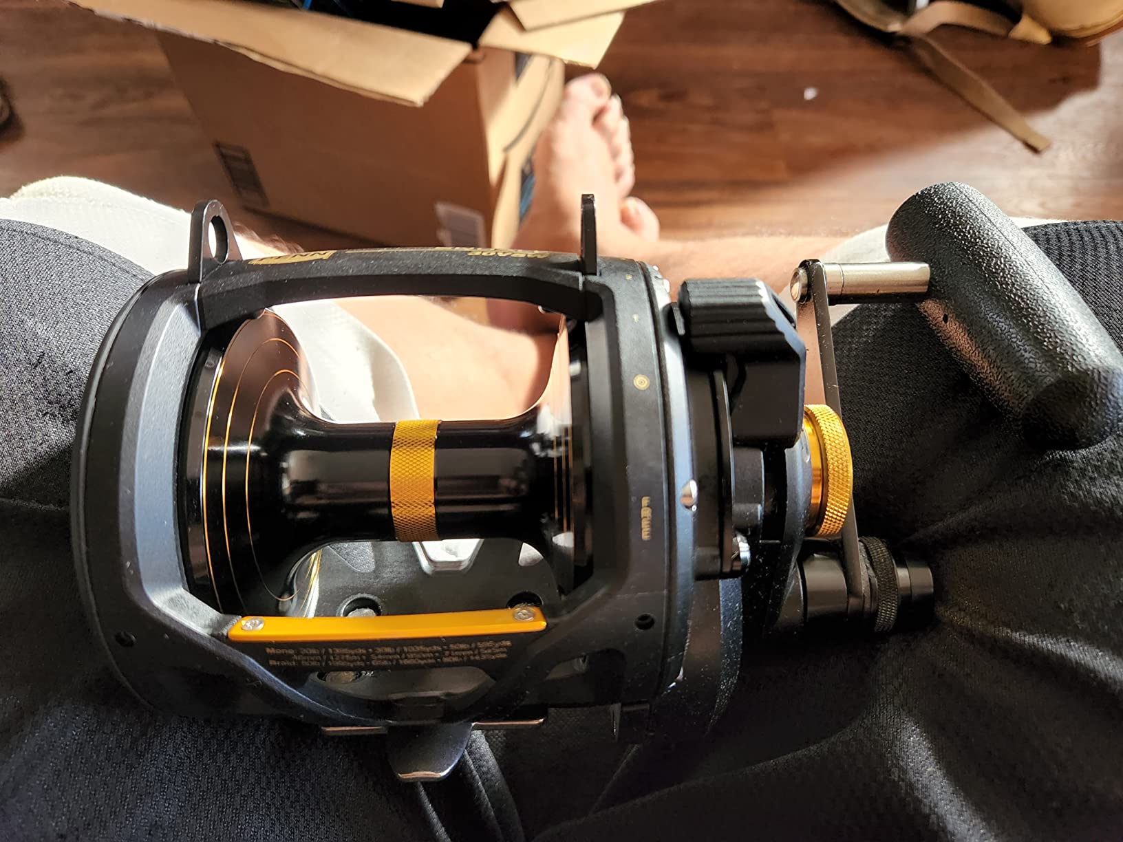 Penn Squall II Lever Drag 2 Speed Conventional Fishing Reel customer photo 2