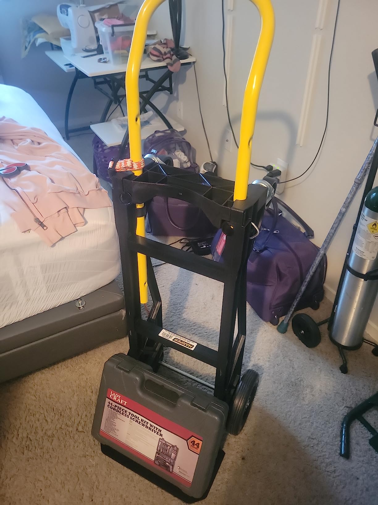 Harper Trucks Convertible Nylon Hand Truck w/ Stair Glides, 300lb Dolly & 400lb Cart Limit customer photo 2