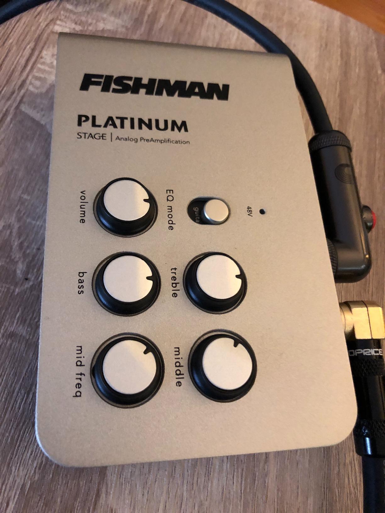 Fishman Platinum Stage EQ/DI Analog Preamp customer photo 2