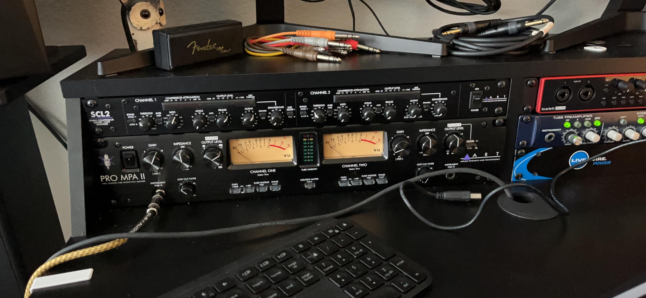 ART SCL2 Dual/Stereo Compressor/Limiter Expander/Gate, Black (SCL-2) customer photo 2