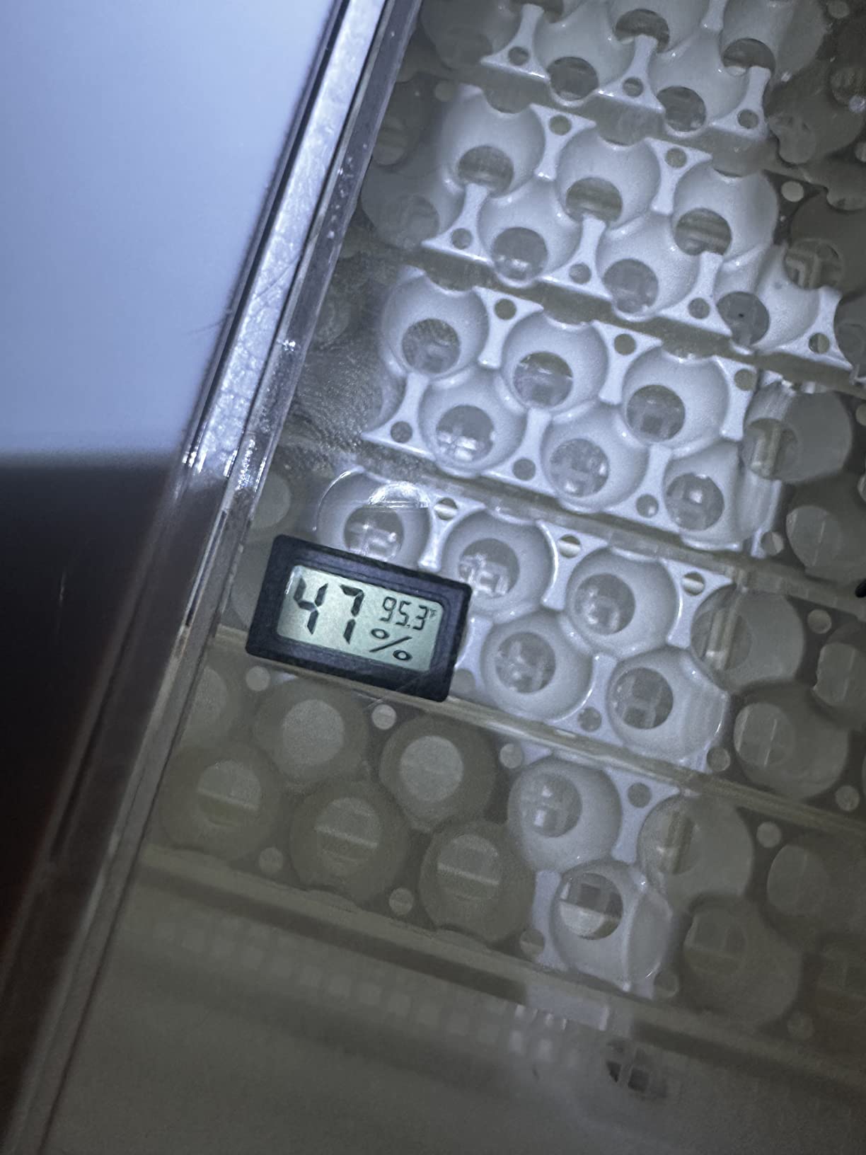 Farm Innovators 41 Egg Digital Circulated Air Incubator, Auto Turner, White customer photo 2