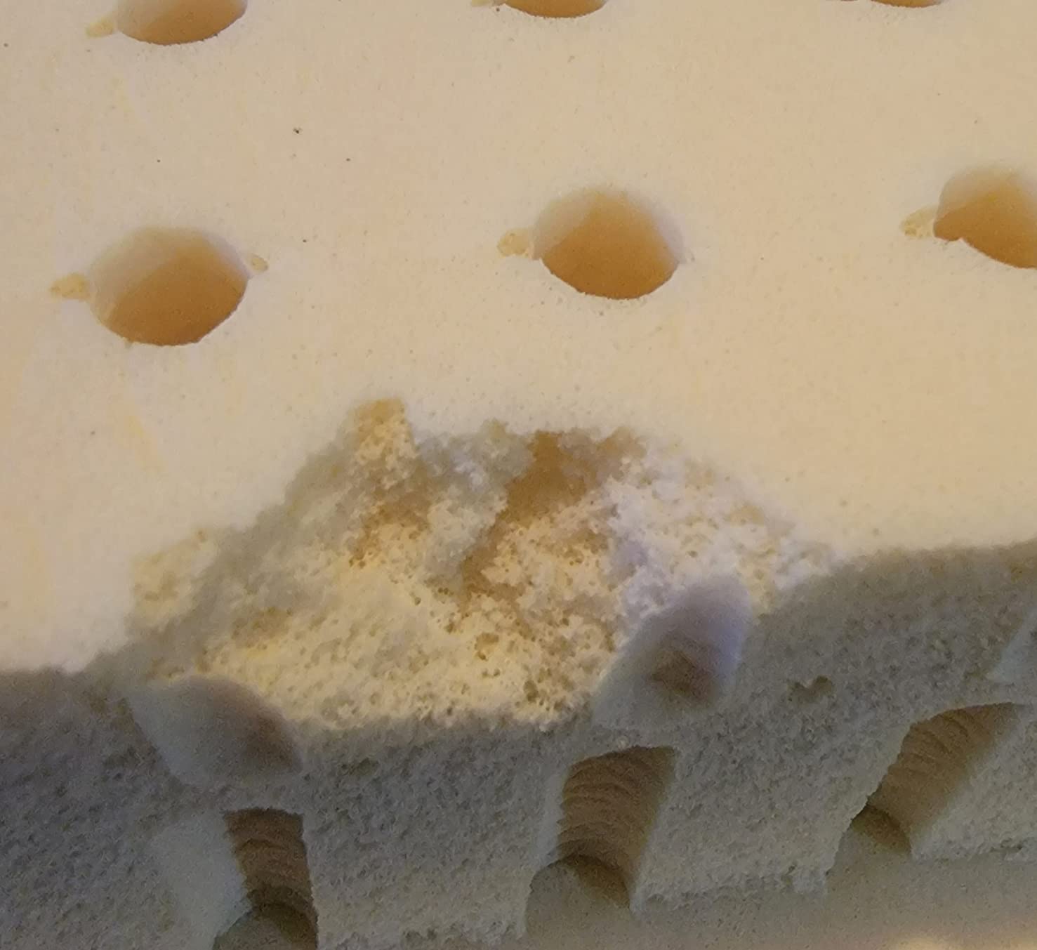Pure Green Natural Latex Mattress Topper - Soft - 2 Inch - Queen Size (GOLS Certified Organic) customer photo 2
