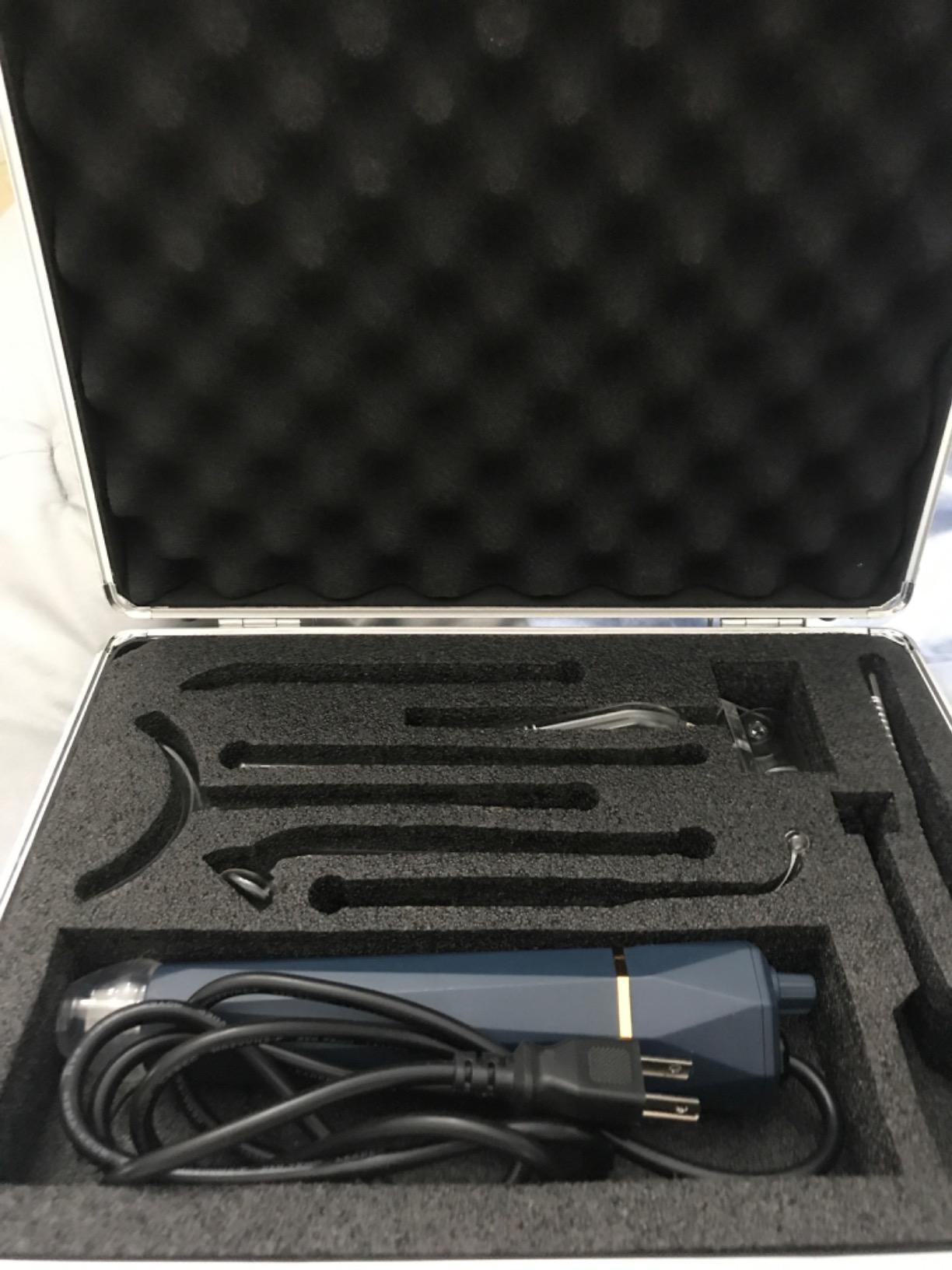 Lift Wand Professional High Frequency Facial Wand Machine Includes 7 Electrodes, and Aluminum Case, Anti Aging Device, Diminish Wrinkles, Scars, Dark Circles, Breakthrough Device for Beauty customer photo 1