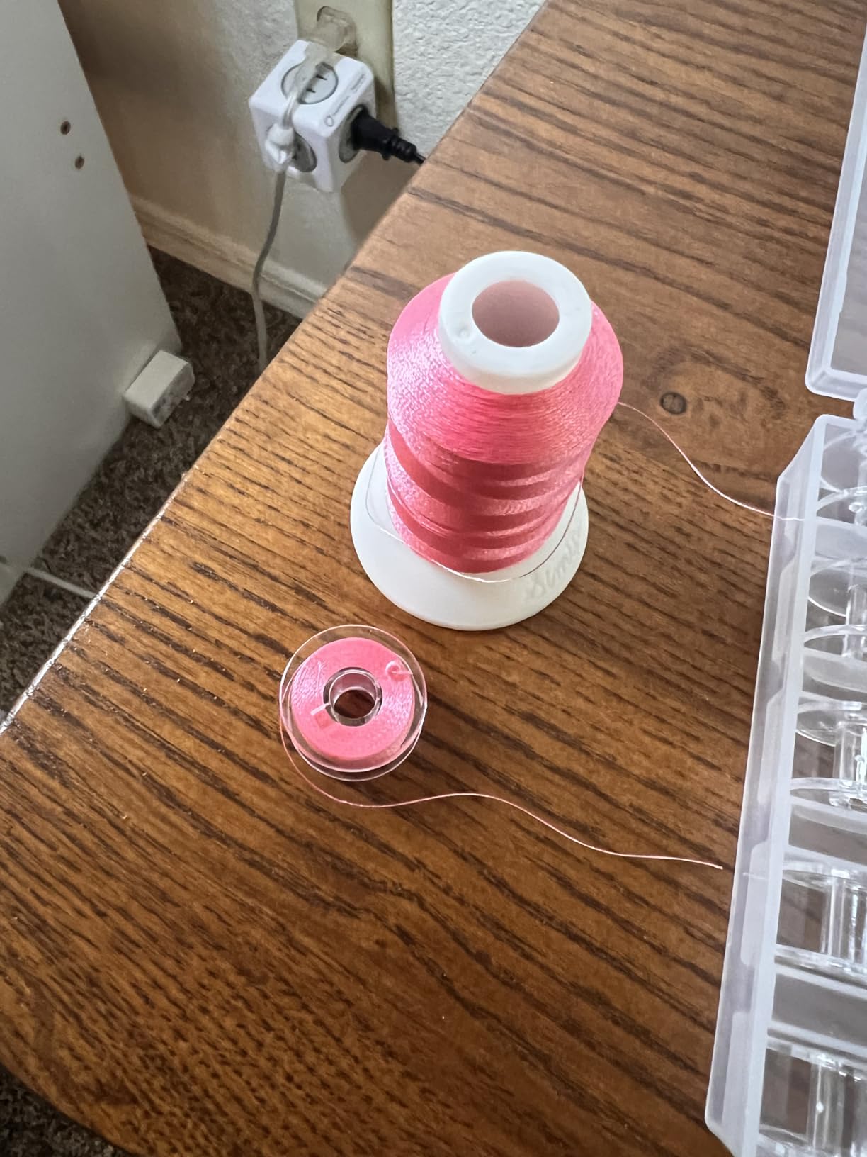 Simthread 63 Colors Polyester Embroidery Machine Thread Kit customer photo 2