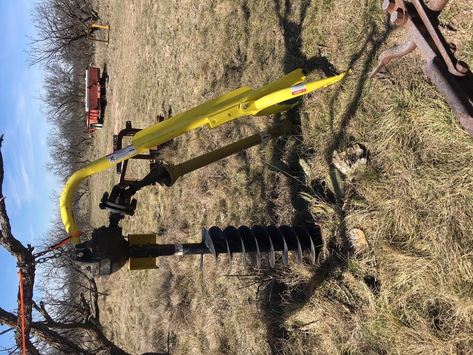 Titan Attachments 60 HP 3 Point Post Hole Digger with 9