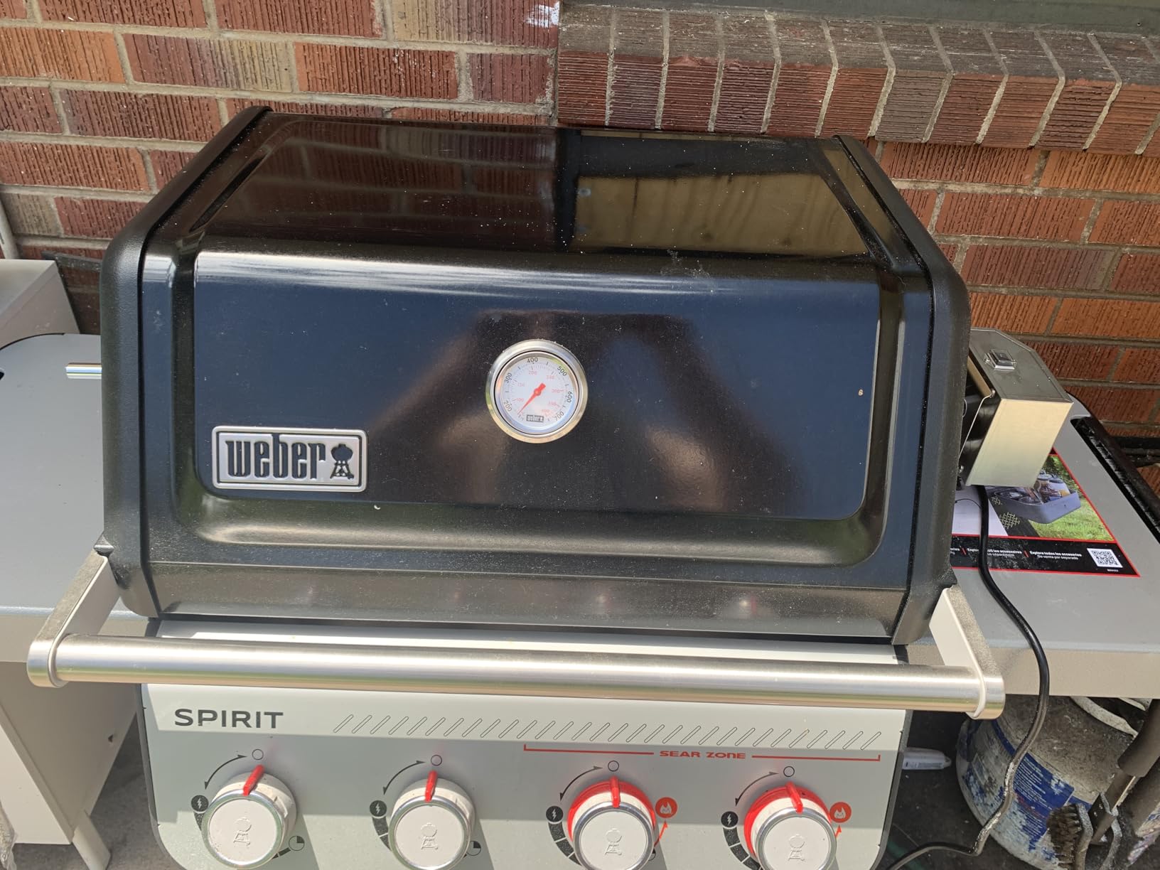 onlyfire Stainless Steel Rotisserie Kit for Weber Spirit 200/300 Series customer photo 1