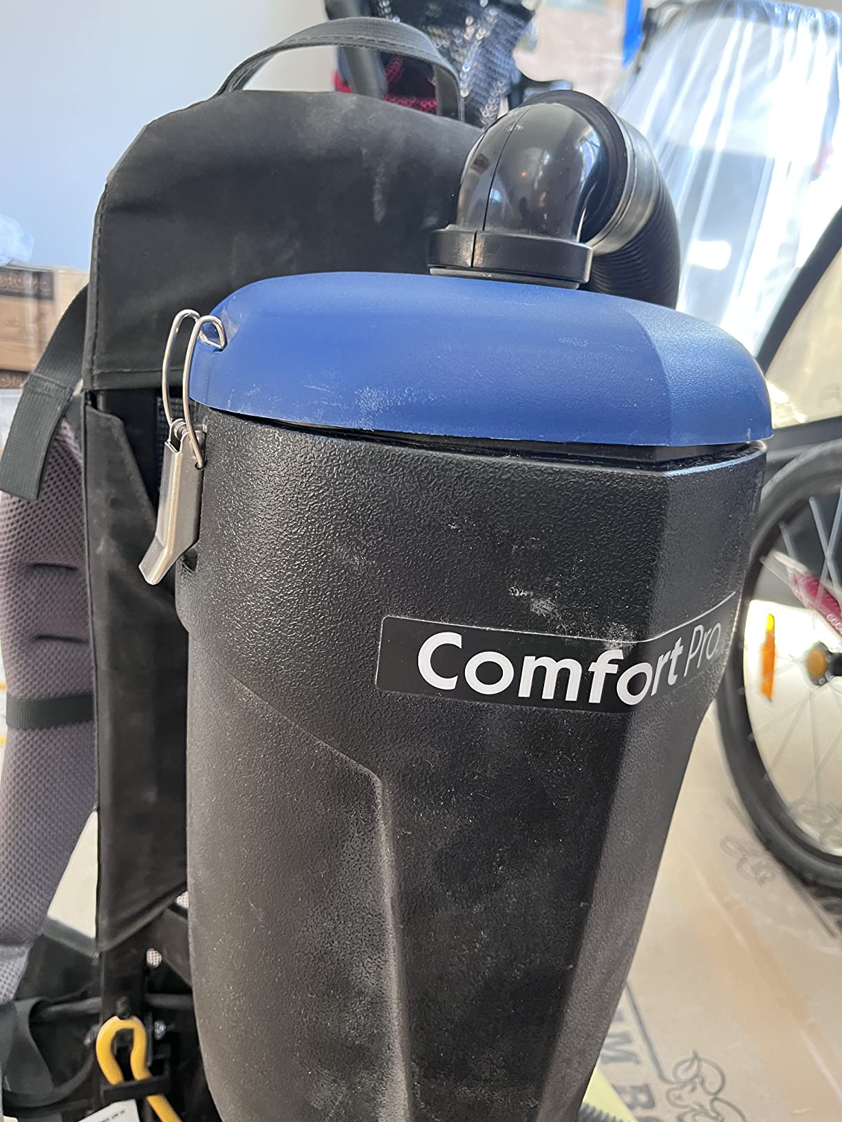 Powr-Flite Comfort Pro Backpack Vacuum Commercial, 6-Quart Canister, BP6S customer photo 2
