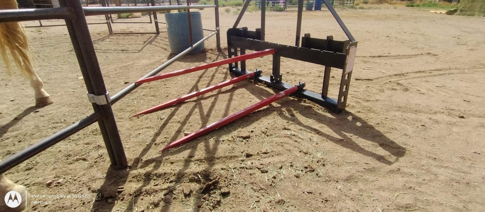 Titan Attachments Standard Series Skid Steer Pallet Fork Frame, 48 in customer photo 2