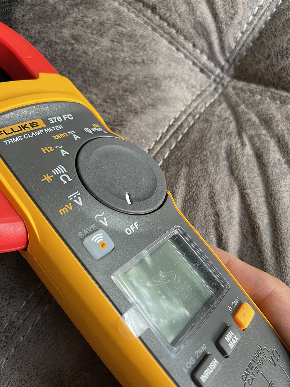 Fluke - FLUKE-376 FC 376 FC 1000A Ac/Dc TRMS Wireless Clamp W/Iflex customer photo 1