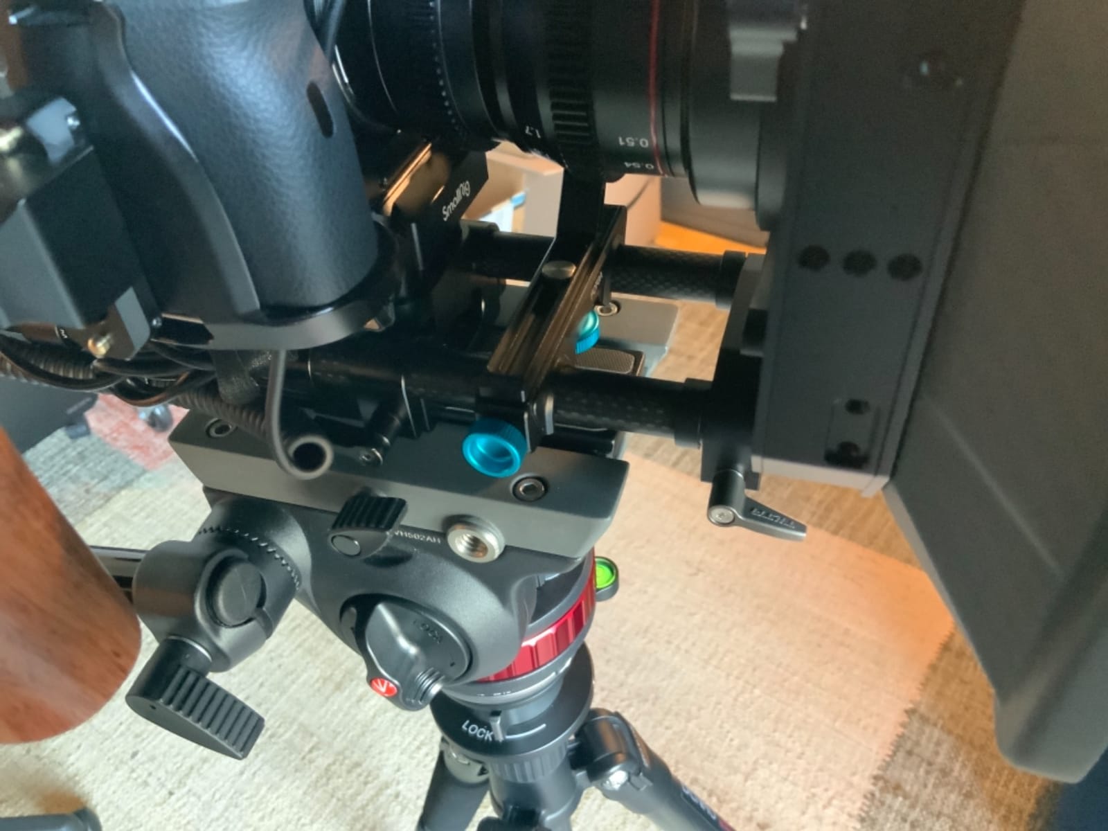 Fotga DP500III Follow Focus Puller w/A/B Stop,15mm Quick Release Rod Clamp for Canon Nikon Sony Blackmagic DSLR Cinema Camera Video Mirrorless Camera Cine Lens Film Movie Video Making No Backlash customer photo 2