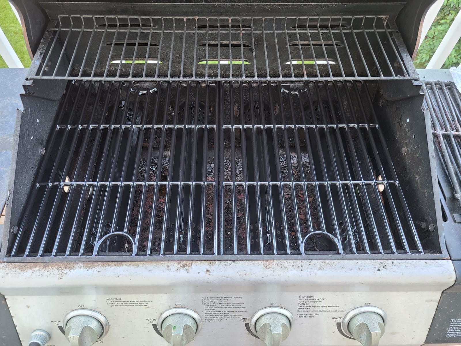 Parts DC104 17inch Grill Grates for Nexgrill 4 Burner 720-0830H 720-0783E, 5 Burner 720-0888N 720-0888 720-0697, Charbroil 4 Burner 463241113 463449914, Kenmore 720-0670A Grids customer photo 2