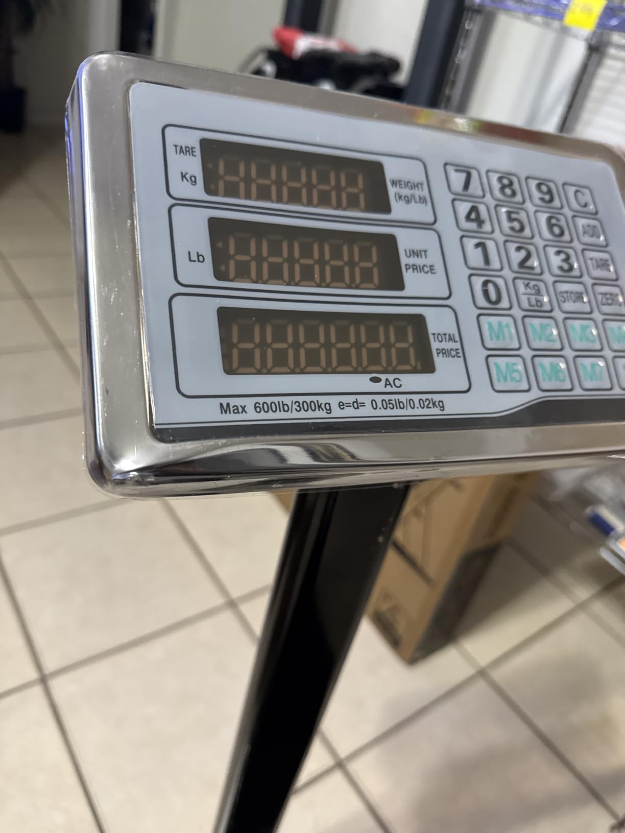 Industrial Scale, Platform Scale, Weight Machine for Luggage, 600 Lb, Large customer photo 2