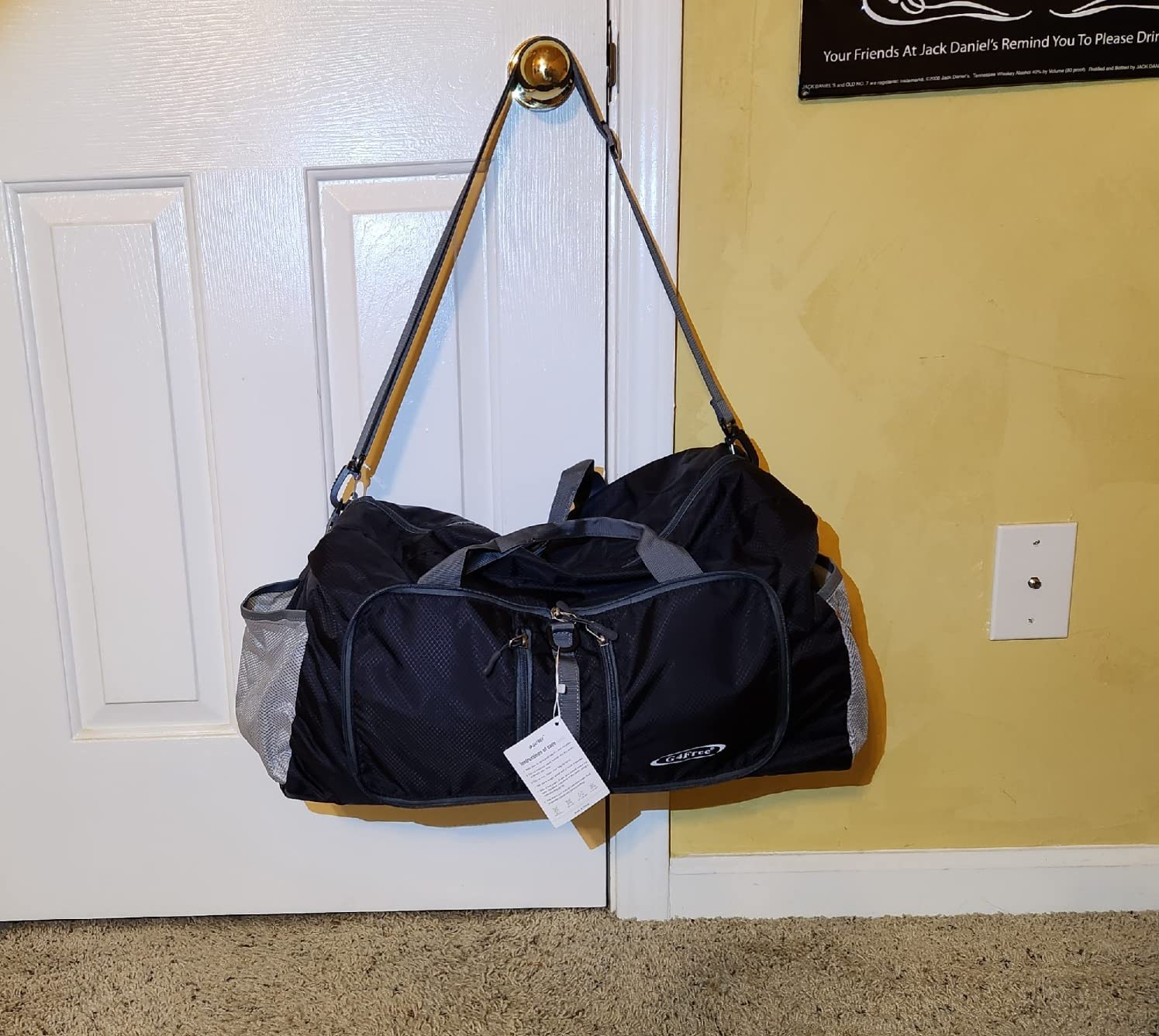 G4Free 40L Foldable Carry-on Travel Duffle Bag Packable Sports Gym Bag customer photo 2