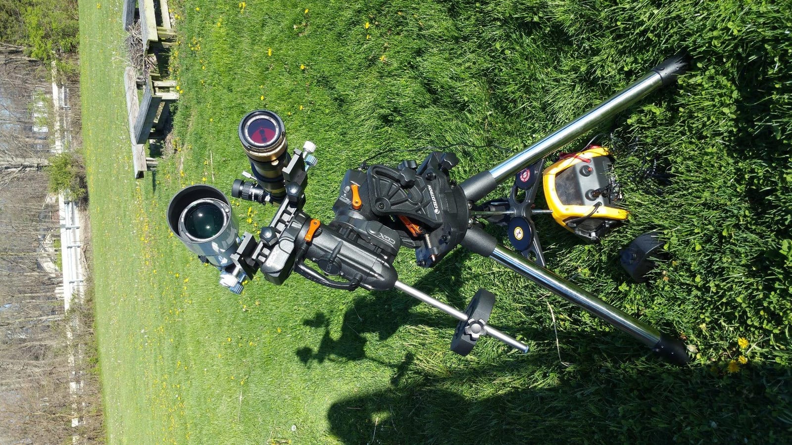 Celestron CGX Computerized German Equatorial Mount & Tripod, 55lb Payload customer photo 2