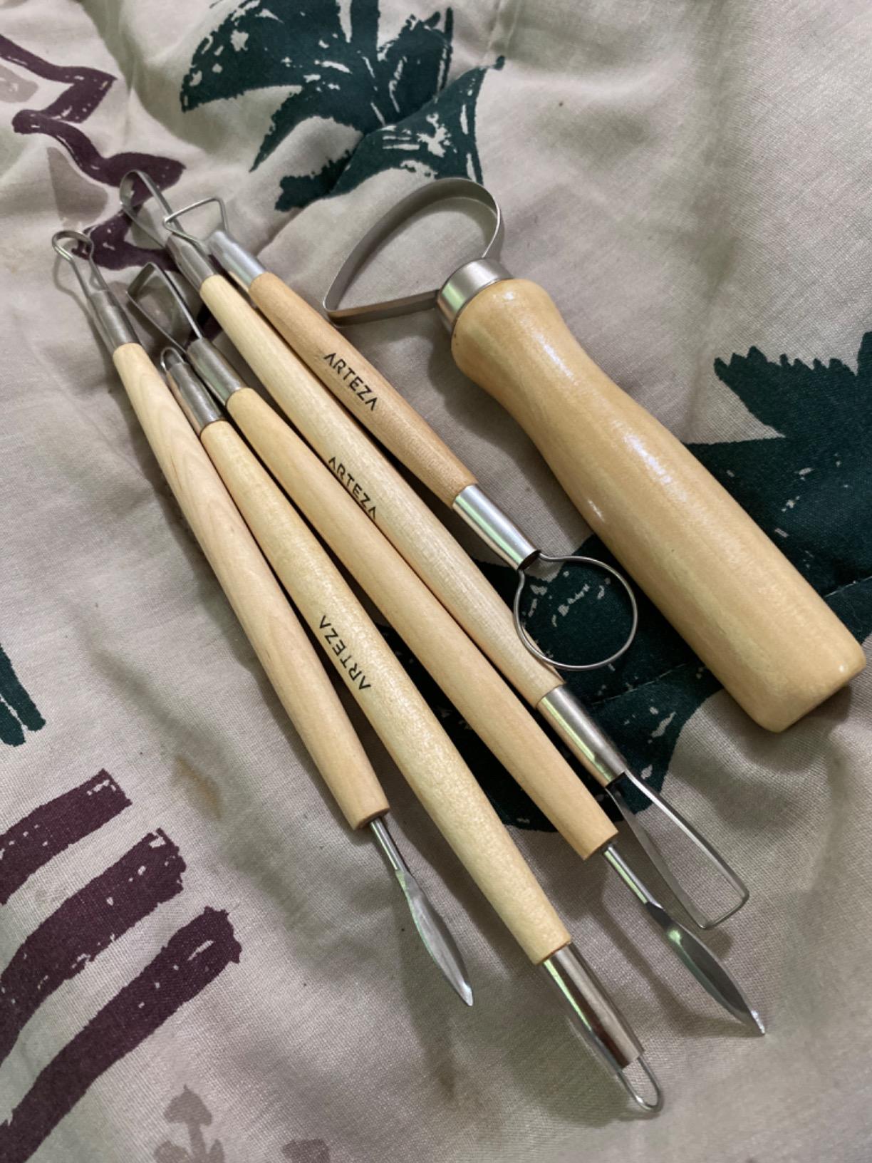 ARTEZA Pottery and Sculpting Tools, 42-Piece Clay Tool Set for Polymer Clay customer photo 1