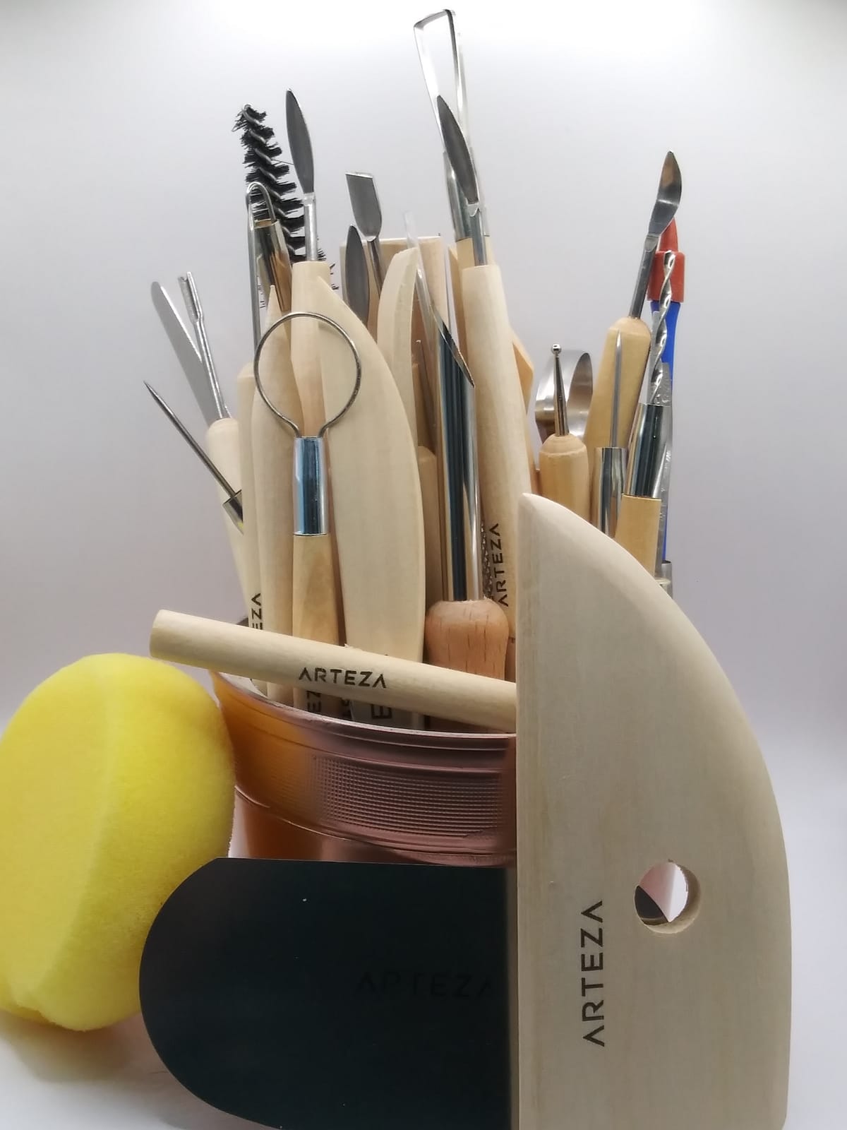 ARTEZA Pottery and Sculpting Tools, 42-Piece Clay Tool Set for Polymer Clay customer photo 2