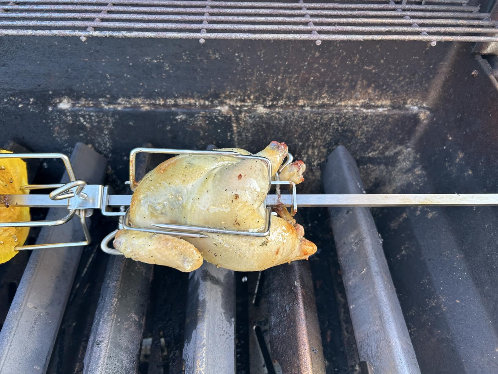 onlyfire Stainless Steel Rotisserie Kit for Weber Genesis 4&6 Burner Grills customer photo 2