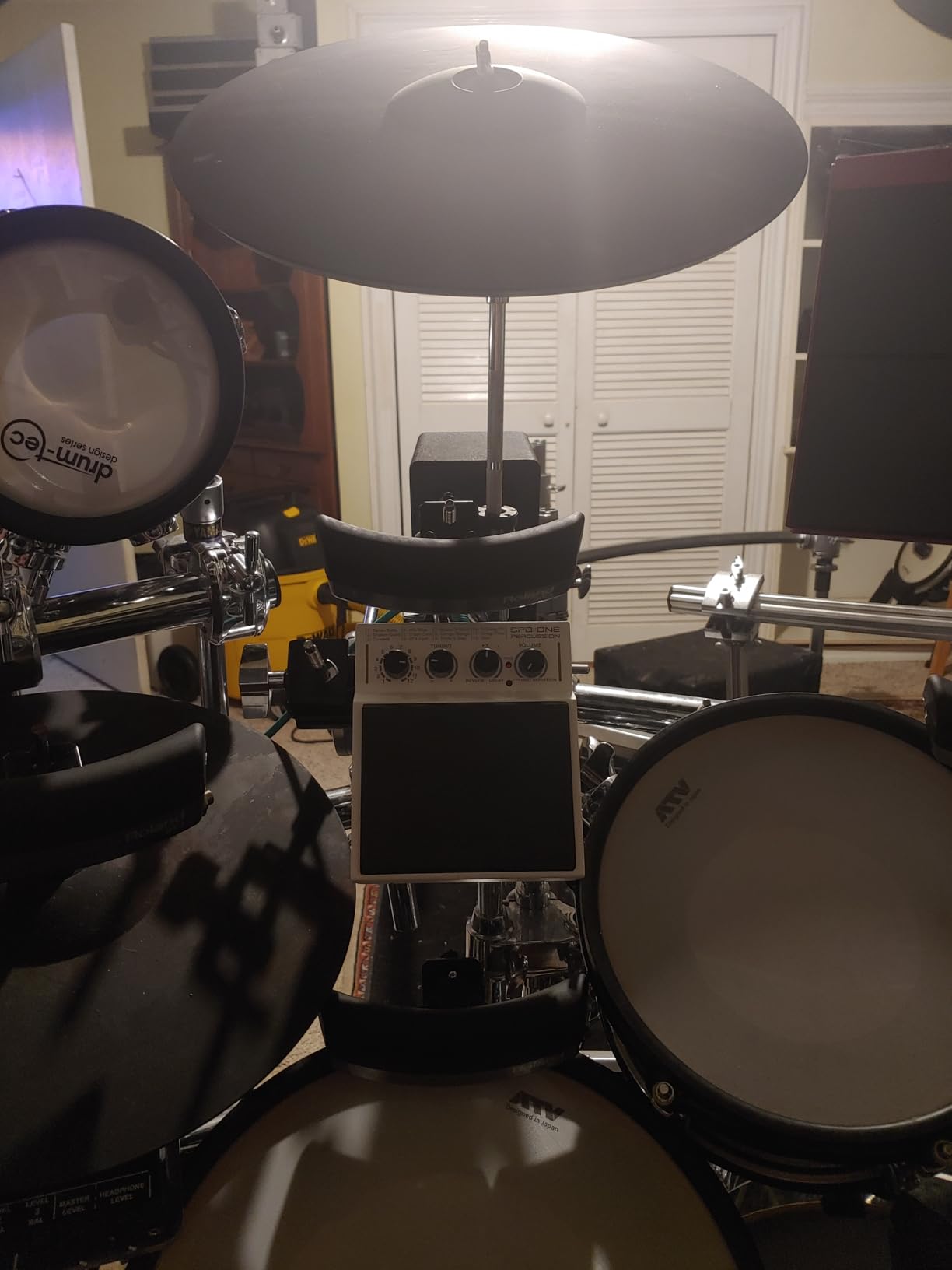 Roland SPD-1K Electronic Drum Pad, Kick, Yellow customer photo 1