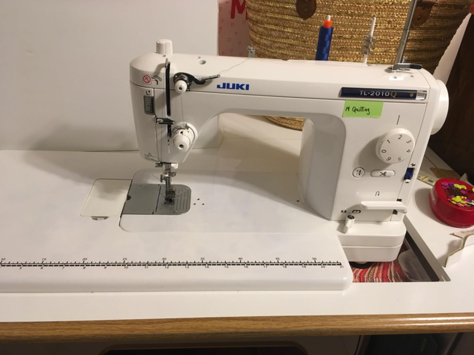 Juki TL-2010Q High Speed Sewing & Quilting Machine With Free Bonus Pack customer photo 1