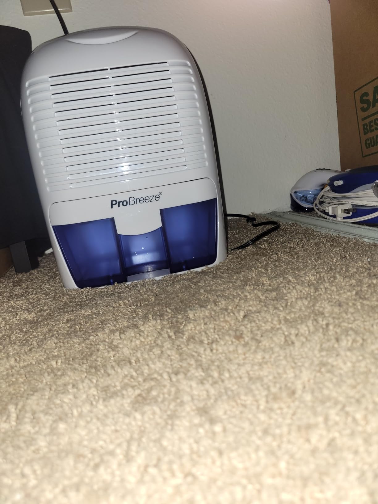 Pro Breeze 50 Pint Dehumidifier for Basement Bedroom and Bathroom, 3500-4500 Sq Ft Home and Large Room, with Quiet Operation and Continuous Drain Hose, Humidity Sensor, Auto Shut Off and 24 Hour Timer customer photo 1