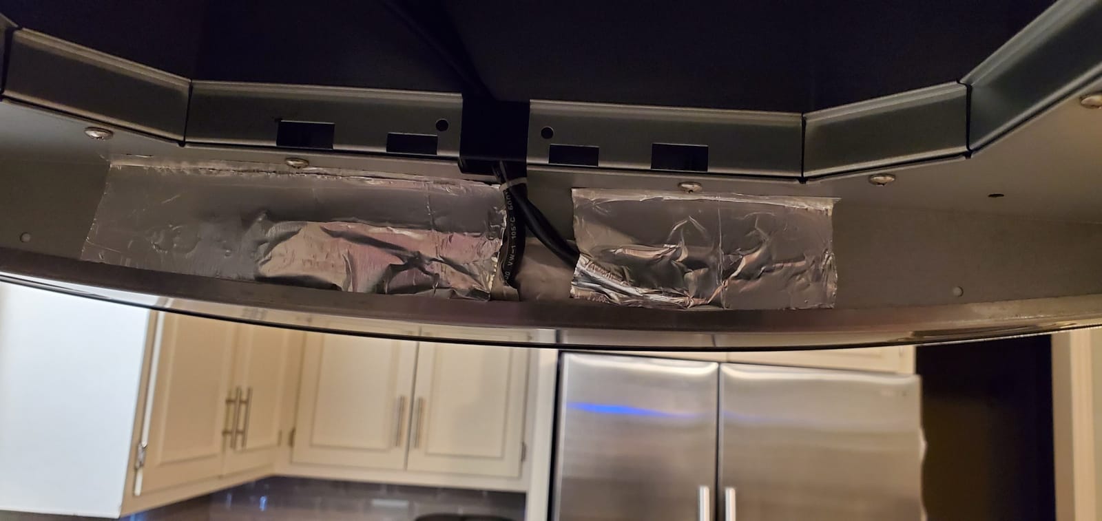 Winflo 30 In. 600 CFM Convertible Stainless Steel Glass Island Range Hood with Mesh Filter and Touch Sensor Control customer photo 2