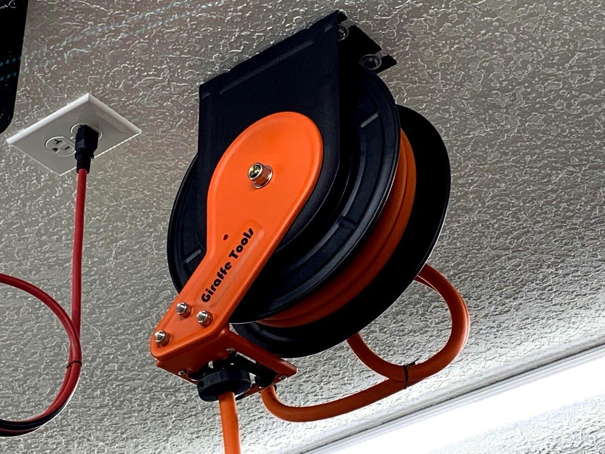 Giraffe Tools Retractable Air Hose Reel 50ft 3/8