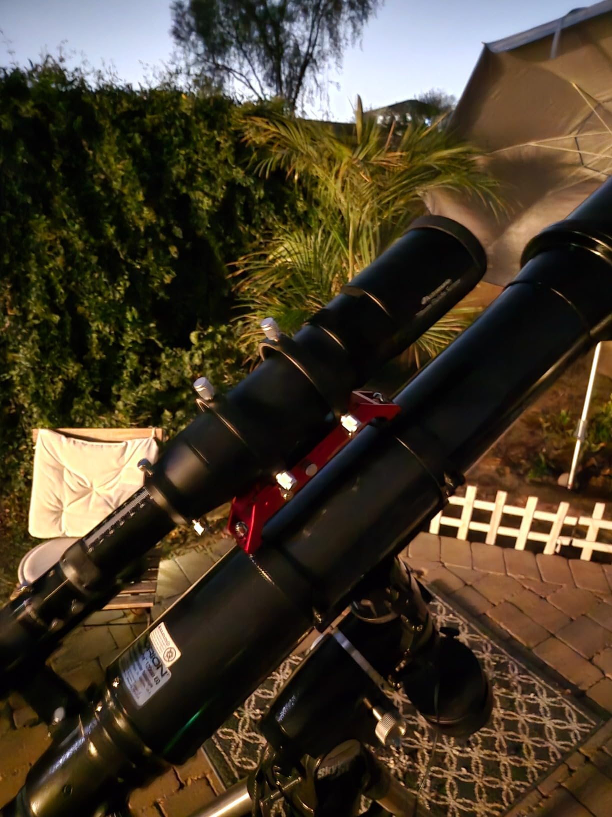 Astromania Guide Scope Finder Scope 70mm FMC Deluxe Double Helical Focuser customer photo 1