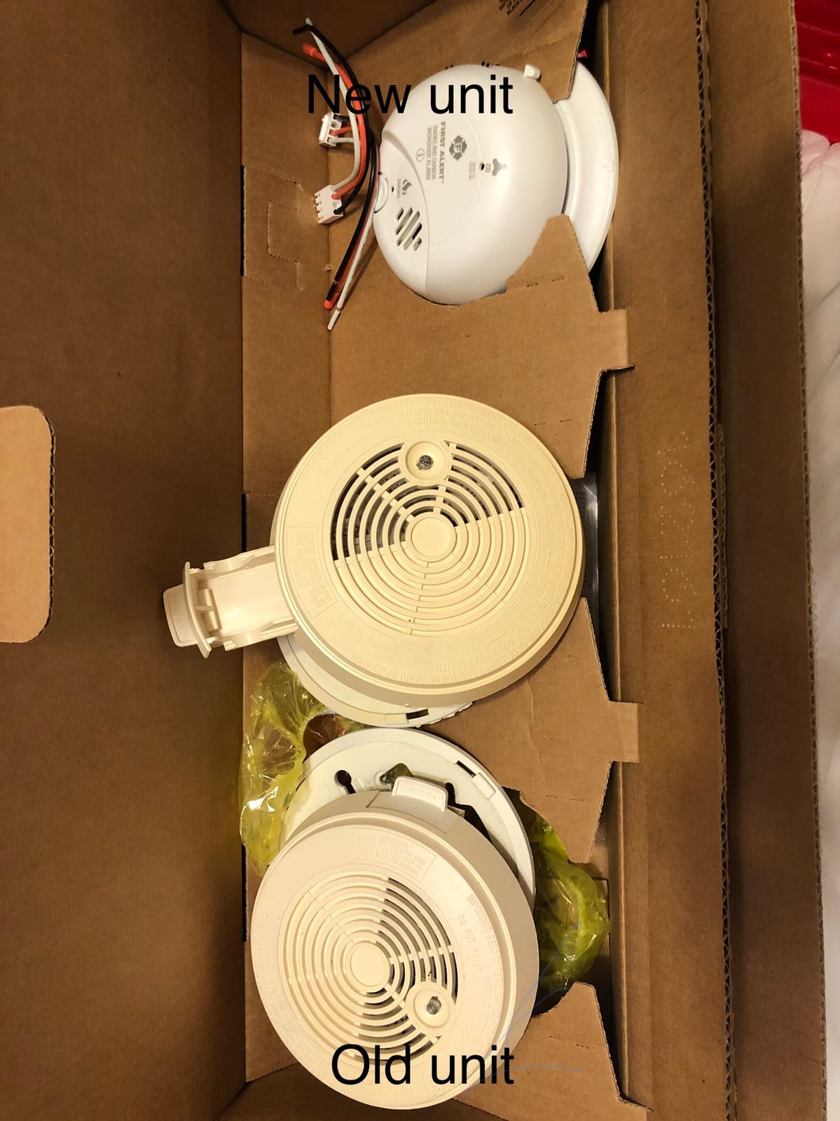 FIRST ALERT BRK SC9120B-3 Hardwired Smoke and Carbon Monoxide (CO) Detector with Battery Backup, White, Pack of 3 customer photo 1