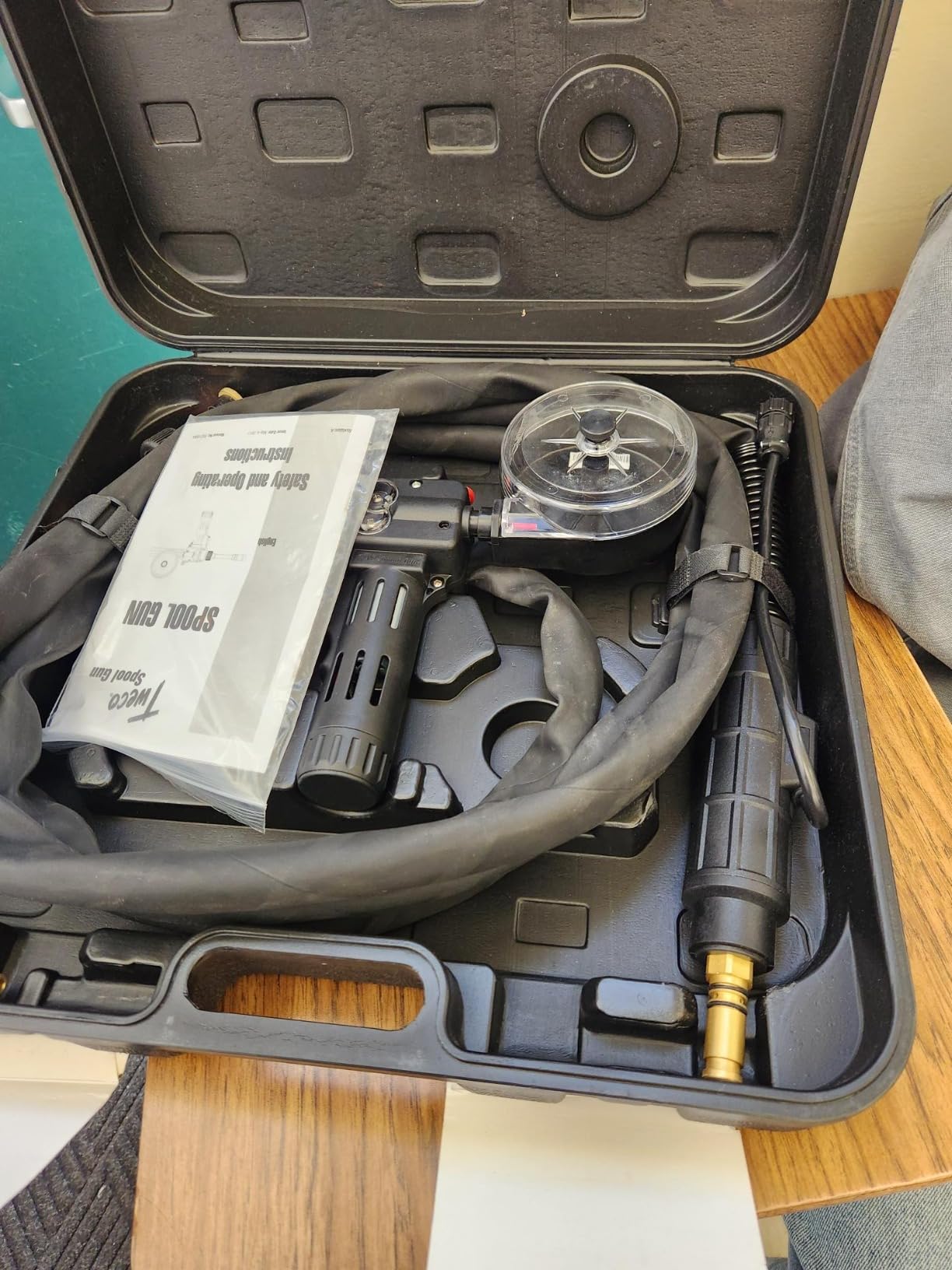 TWECO 1027-1397 MIG Spool Gun for Rebel 215ic Multi-Process Welder, 023