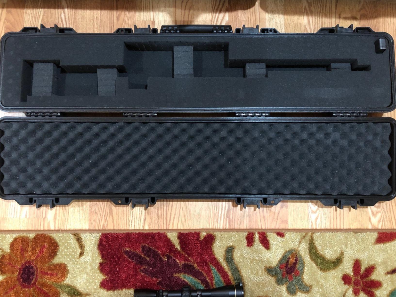 Merdia Gun Case Precision Hard Locking Rifle Cases Ultra Protective Case Intensive Convoluted Foam Shot Gun Case | AR Accessories | Rifle Bag | Hard Gun Cases for Rifles | Shotgun Case customer photo 2