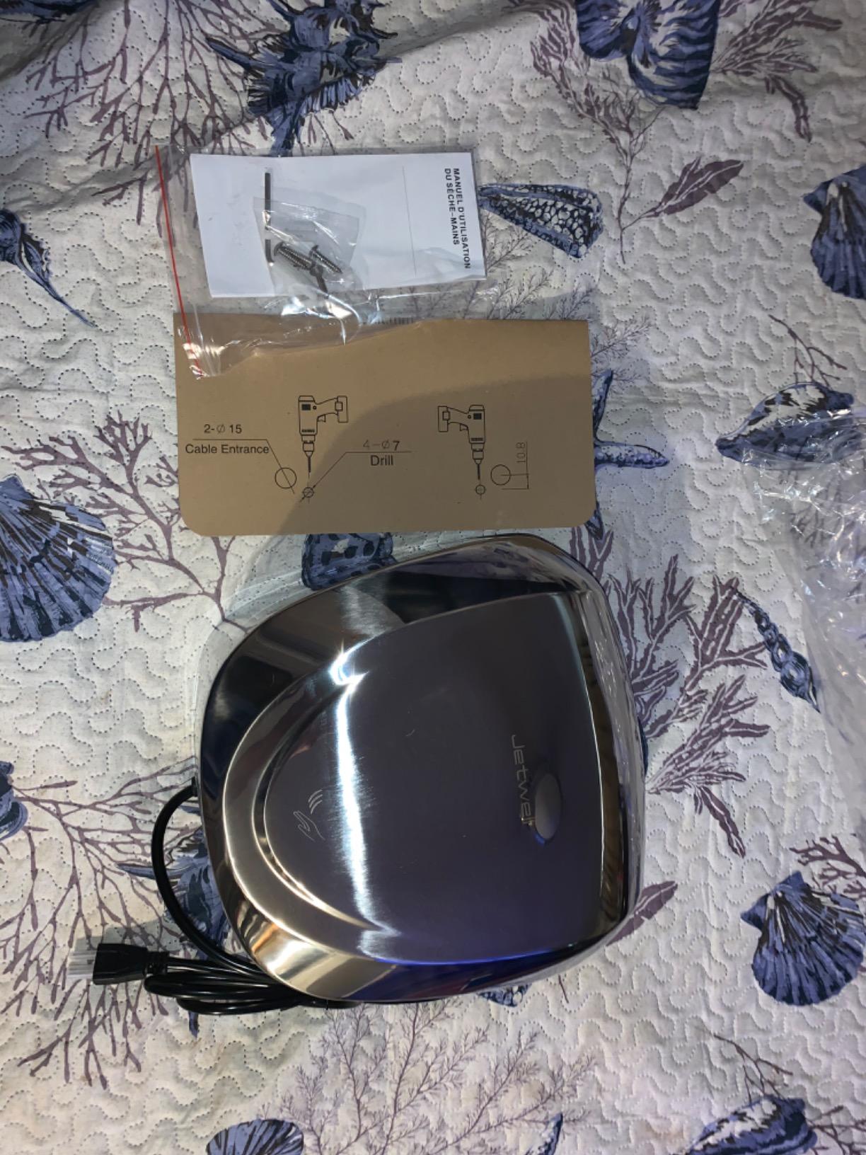 JETWELL 2 Pack UL Certified Commercial Hand Dryer with HEPA Filter JW2902 customer photo 2