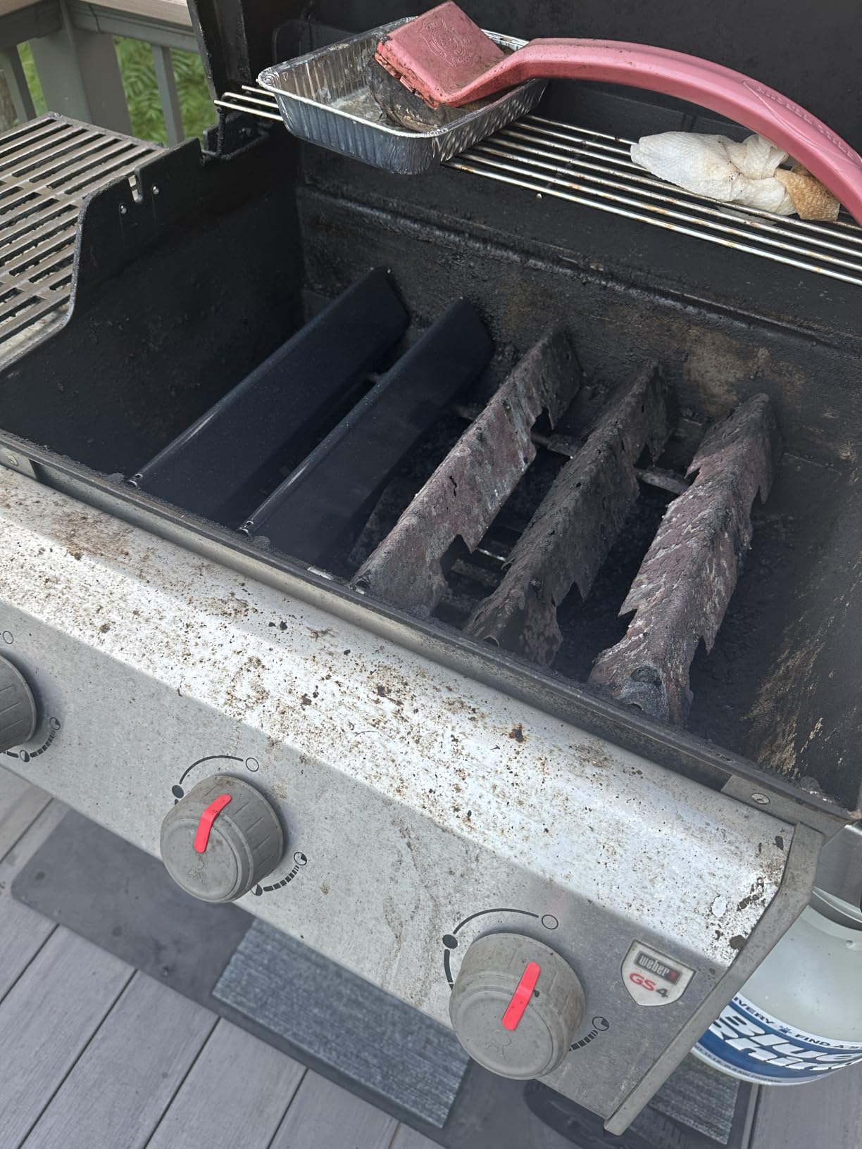 7637 Grill Parts for Weber Spirit E210, 17.5 Inch Grill Grates for Weber Spirit E210, E220, S210, S215 with Front Control,Replacement Parts for Weber Spirit 200 & GS4 Spirit II E210, Spirit II E220 customer photo 1