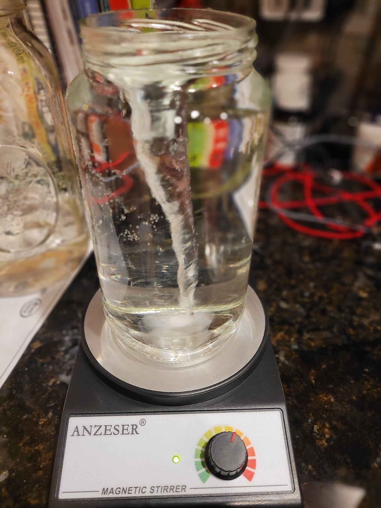 Magnetic Stirrer Set Corrosion-Resistant Magnetic Stir Plate (Non-Heating) customer photo 1
