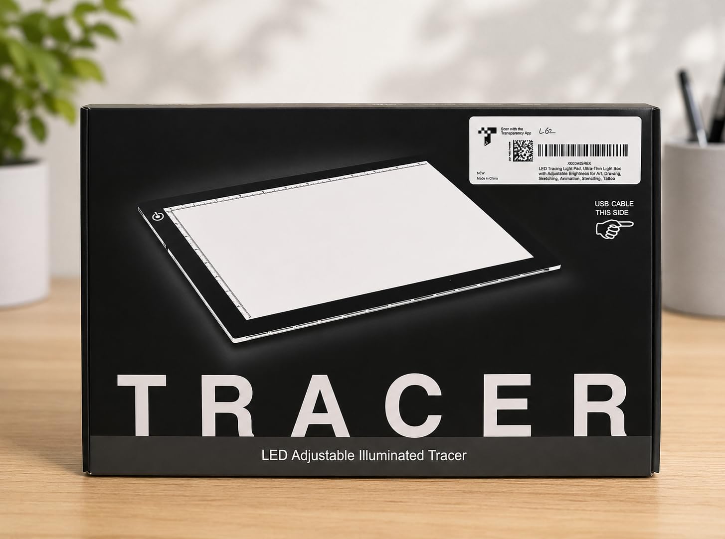 LitEnergy A4 LED Copy Board Light Tracing Box, Adjustable USB Power Artcraft LED Trace Light Pad for Tattoo Transferring, Drawing, Sketching, Animation, Stenciling, Diamond Art Painting Accessories customer photo 2