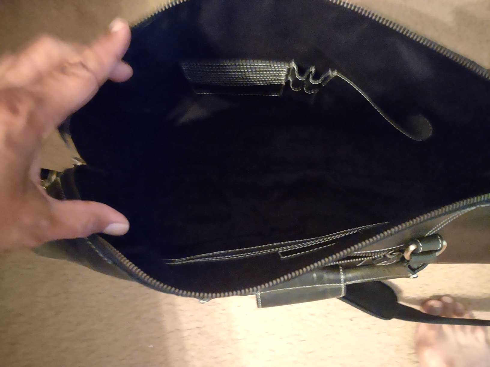 Leather Travel Duffel Bag | Gym Sports Bag Airplane Luggage Carry-On Bag | Gift for Father's Day By Aaron Leather Goods customer photo 1