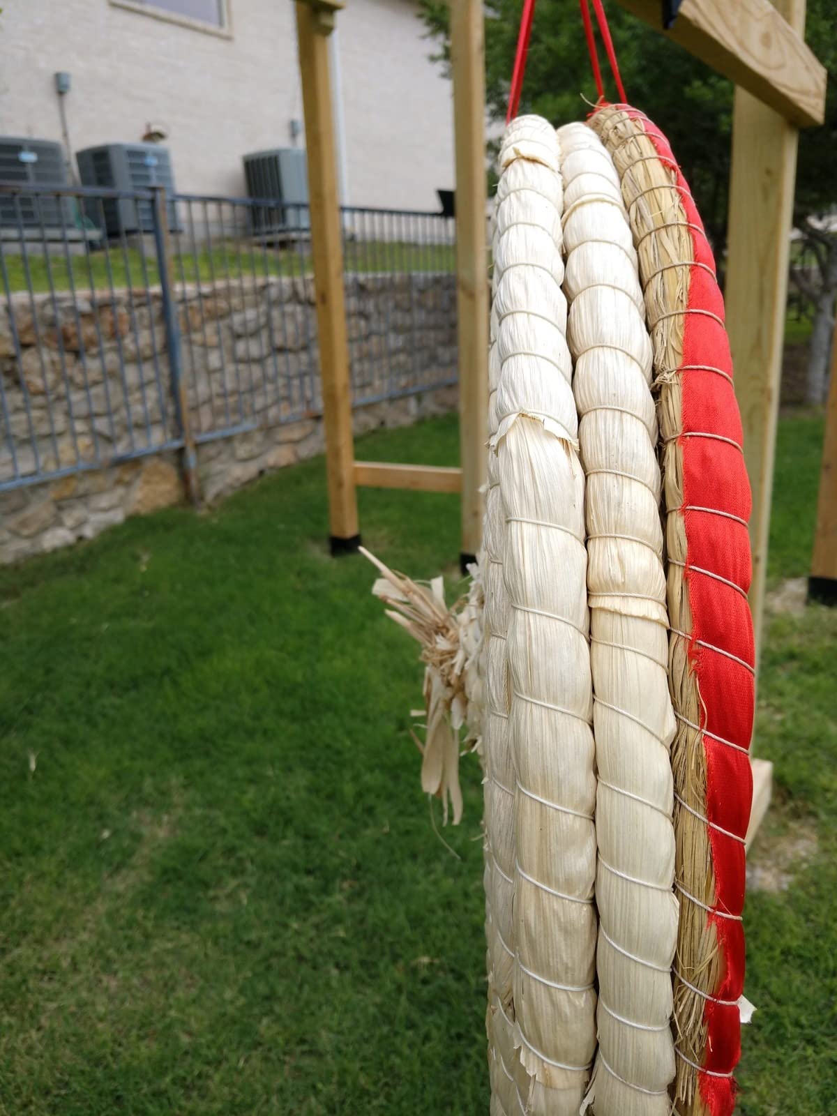Dostyle Archery Targets Traditional Solid Straw Round Archery Target Shooting Bow Coloured Rope Target Face Three Layer for Shooting Practice customer photo 1
