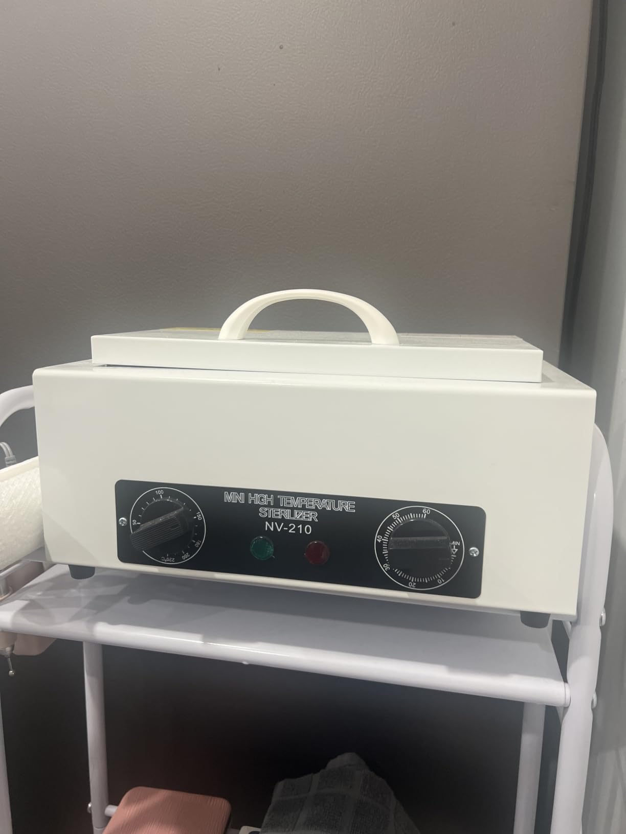 300W Heat Sterilizer NV-210 w/Timer Disinfection Box Manicure Pedicure SPA Salon Equipment for Sundry Beauty Hair Nail Metal Tools customer photo 2