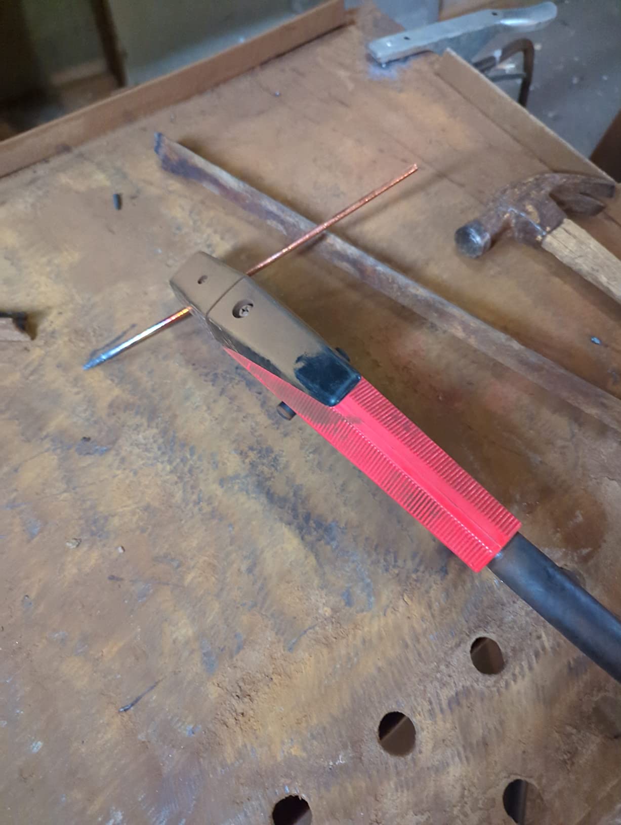 1000Amp K4000 Carbon Arc Air Gouging Torch with 7' Cable (K4000) customer photo 1