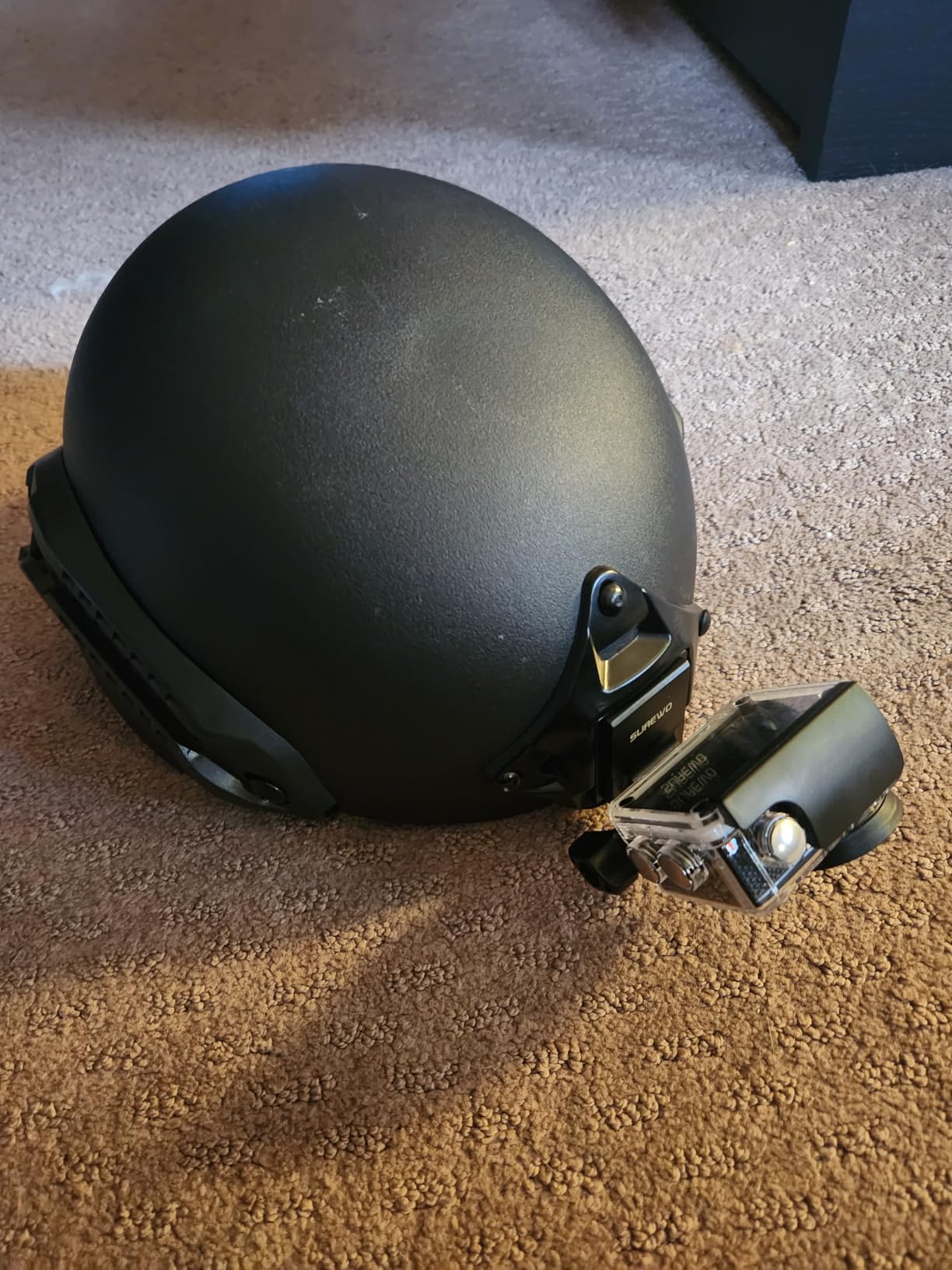 Aluminum NVG Helmet Mount, Tactical Helmet NVG Mount Compatible with GoPro Hero 13/12/11/10/9/8, DJI Osmo Action 6/5 Pro/4/3, Nano, Insta360, AKASO and Most Action Cameras customer photo 2