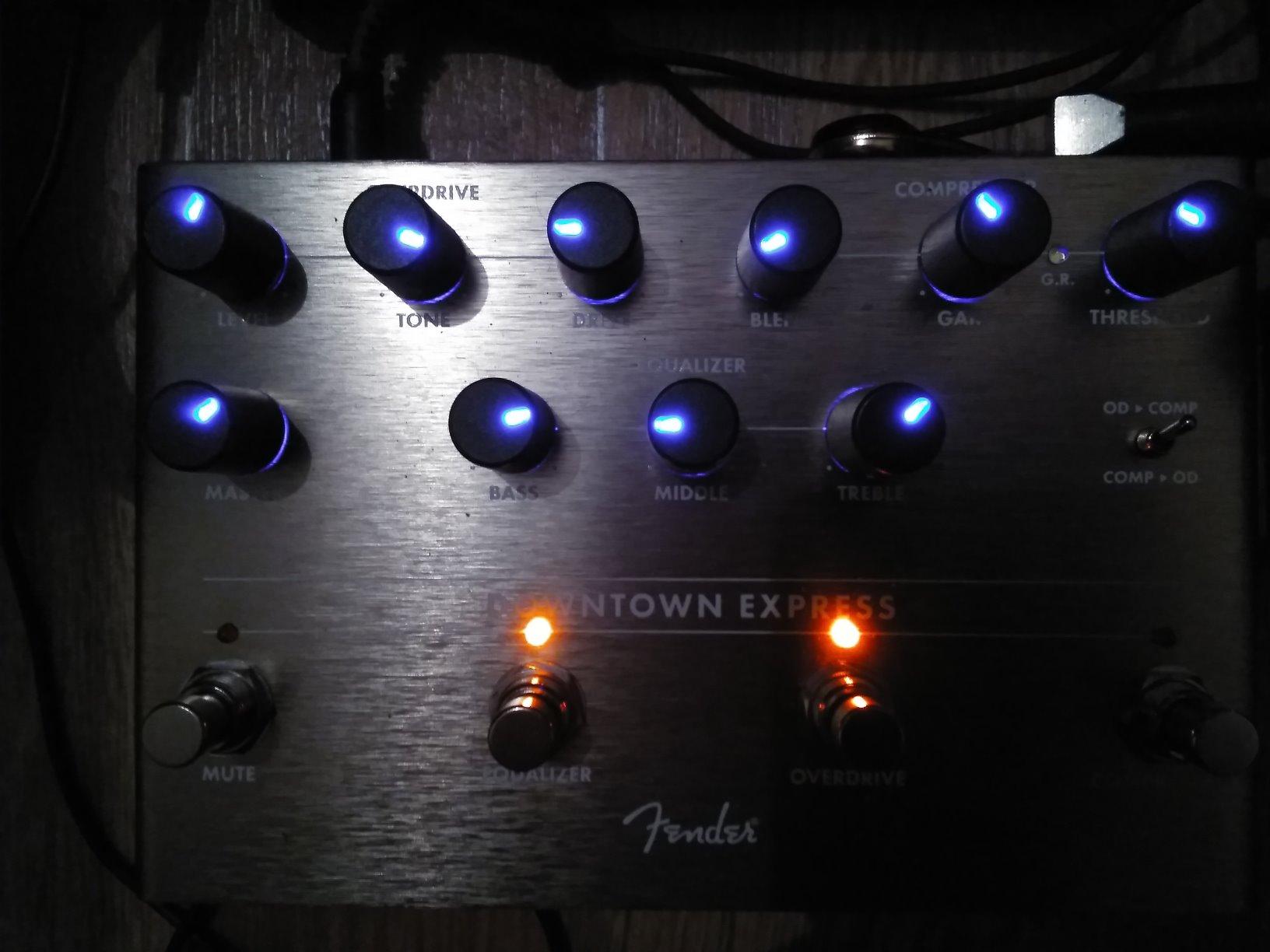 Fender Downtown Express Bass Multi-Effect Pedal customer photo 1